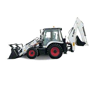 Bobcat backhoe loader