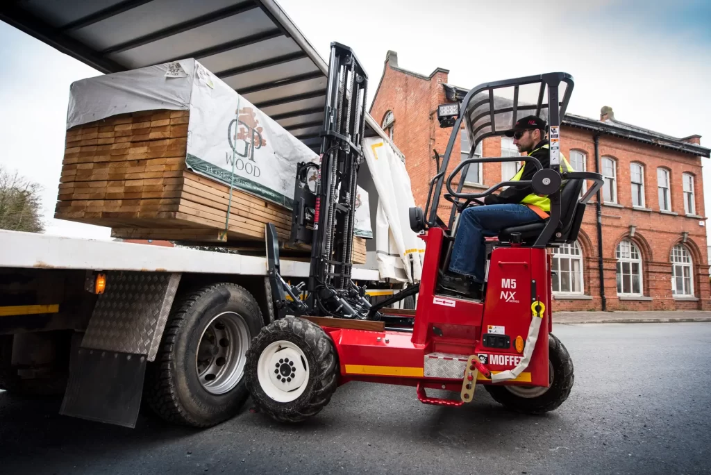 Moffett M5 forklift