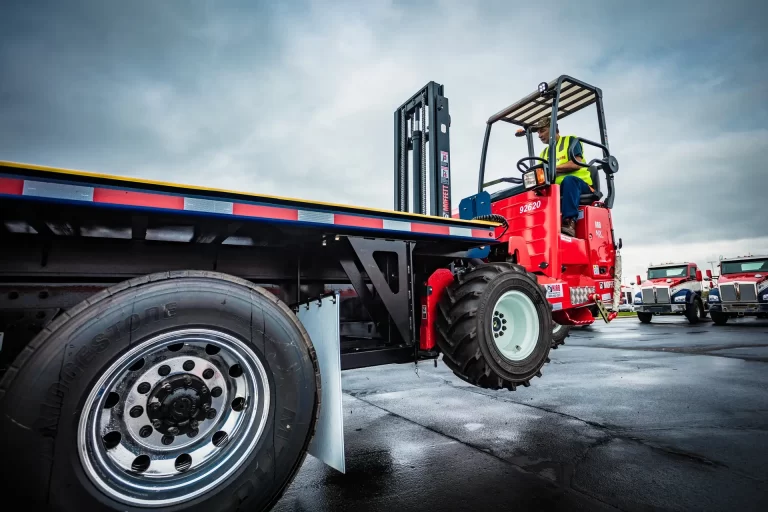 Moffett M8 forklift